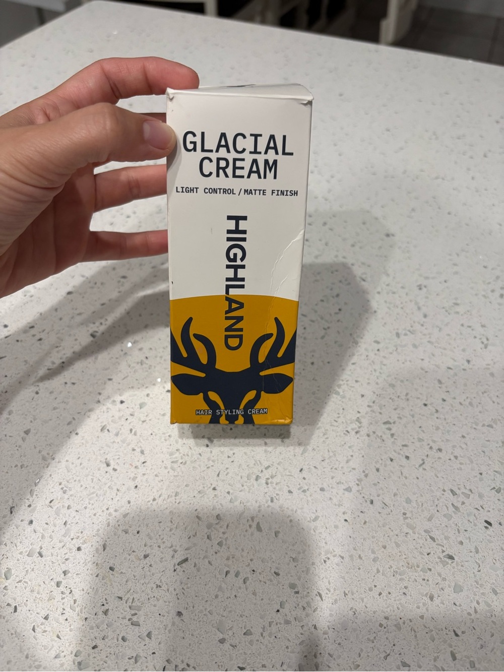 NEW HIGHLAND Glacial Cream Hair Styling Cream